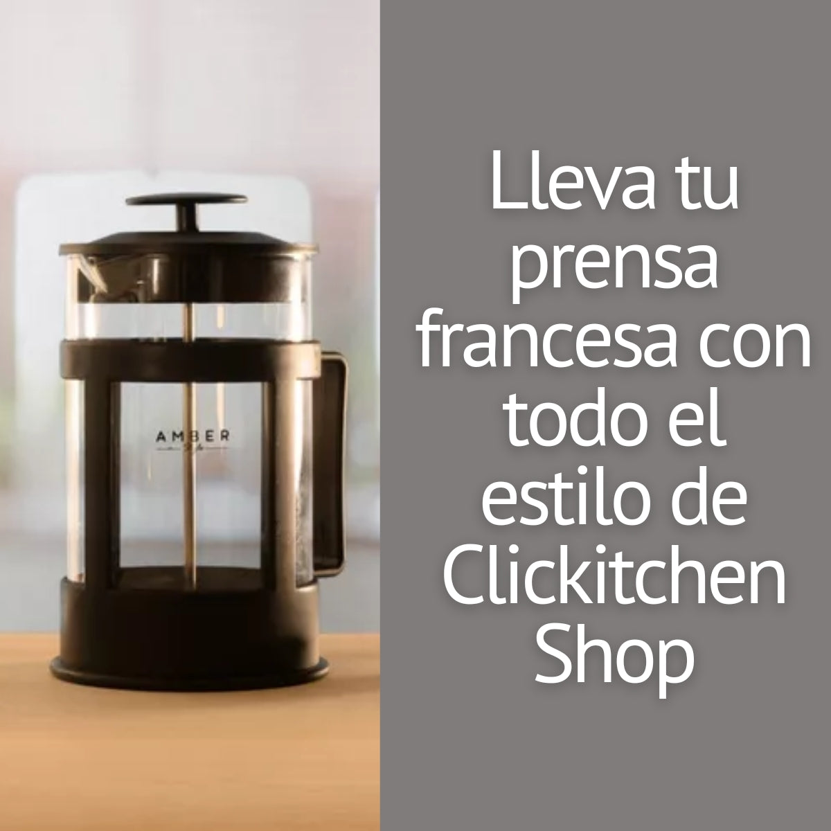 Cafetera Prensa Francesa 800ml