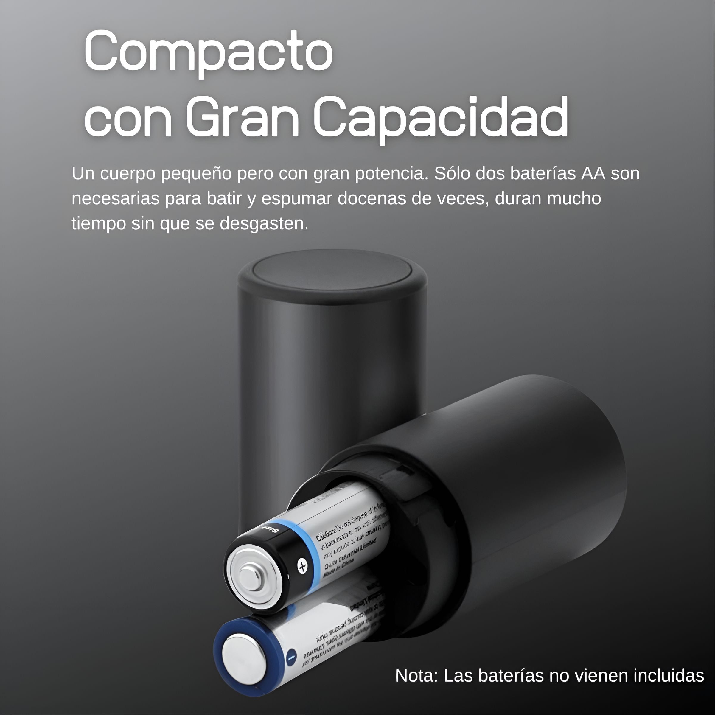 Espumador de Leche Eléctrico Portátil